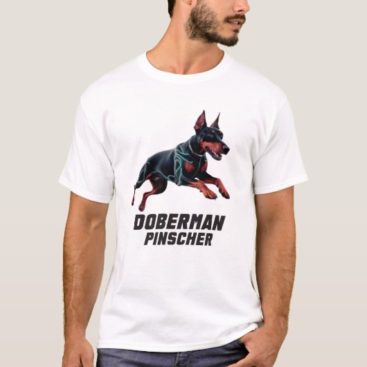 Doberman Pinscher T-shirt (Voorkant)