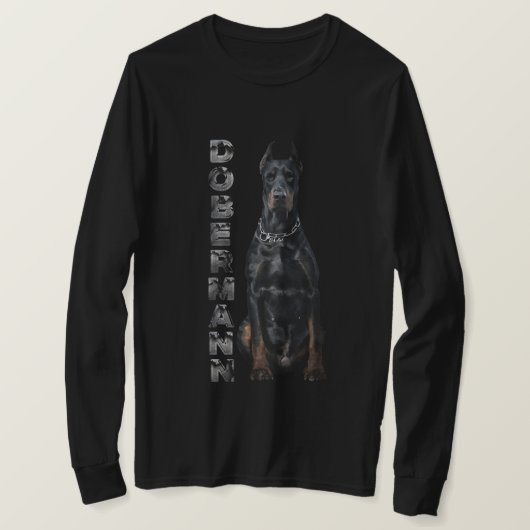Doberman Pinscher T-shirt (Design voorkant)