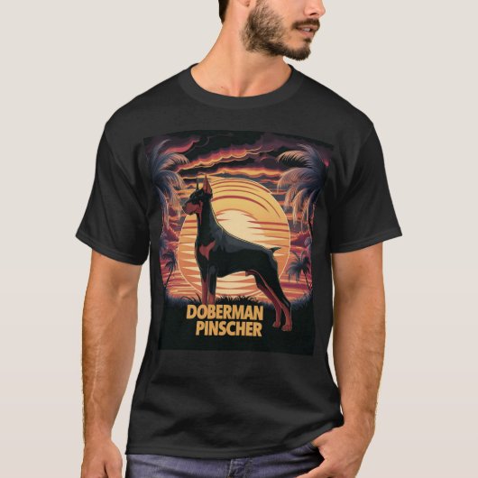 Doberman Pinscher T-shirt (Voorkant)