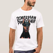 Doberman Pinscher T-shirt (Voorkant)