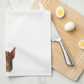 Doberman Pinscher Theedoek (Quarter Fold)