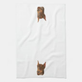 Doberman Pinscher Theedoek (Verticaal)