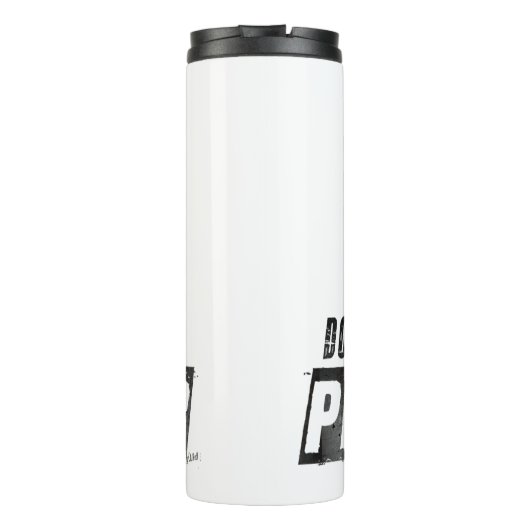 Doberman Pinscher Thermosbeker (Achterkant)