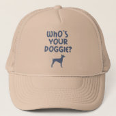 Doberman Pinscher Trucker Pet (Voorkant)