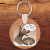 Doberman Pinscher Turkije Sleutelhanger (Achterkant)