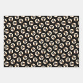 Doberman Pinscher Uncropped schilderij originele k Inpakpapier Vel (Voorkant 3)