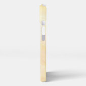 Doberman Pinscher Uncropped schilderij originele k iPhone Hoesje (Linkerkant)