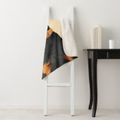 Doberman Pinscher Uncropped schilderij originele k Sherpa Deken (In situ)