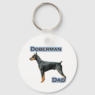 Doberman Pinscher Vader 4 - Sleutelhanger