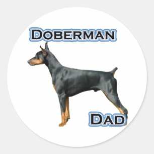 Doberman Pinscher Vader 4 - Sticker