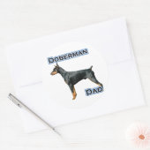 Doberman Pinscher Vader 4 - Sticker (Envelop)