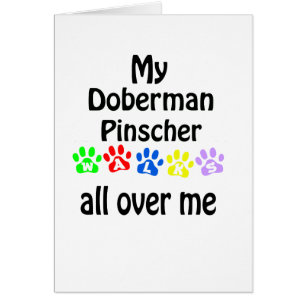 Doberman Pinscher wandelt design