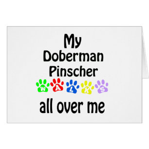 Doberman Pinscher wandelt design