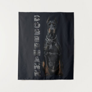 Doberman Pinscher Wandkleed