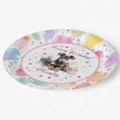 Doberman Pinscher Waterverf Papier Bord (Gekanteld)