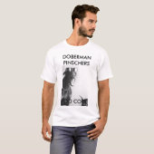 DOBERMAN PINSCHERS, TE COOL T-SHIRT (Voorkant volledig)