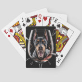 DOBERMAN PLAYING CARDS POKERKAARTEN (Achterkant)
