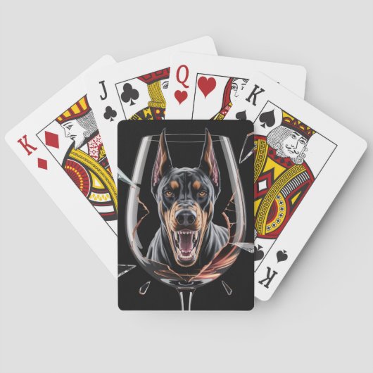 DOBERMAN PLAYING CARDS POKERKAARTEN (Achterkant)