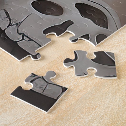 Doberman pompoenen Halloween eng Legpuzzel (Zijkant)