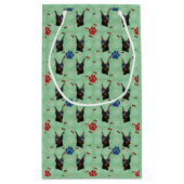 Doberman Portrait Klein Cadeauzakje (Achterkant)