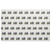 Doberman puppies dog Custom Fabric Stof (Fat Quarter)