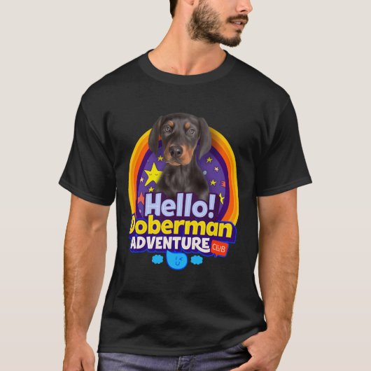 Doberman Puppy Dog T-shirt (Voorkant)