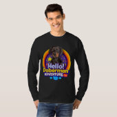 Doberman Puppy Dog T-shirt (Voorkant volledig)