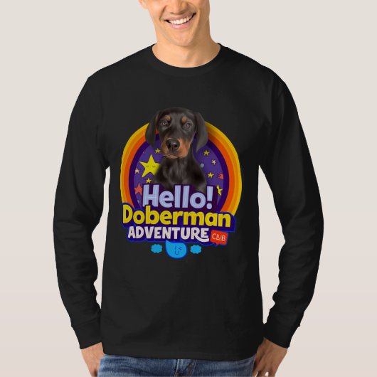 Doberman Puppy Dog T-shirt (Voorkant)