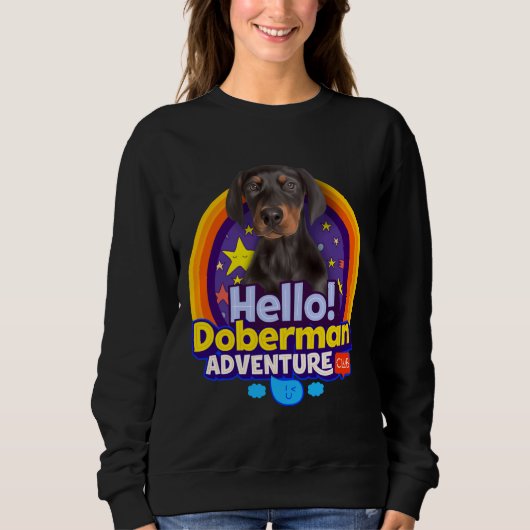 Doberman Puppy Dog Trui (Voorkant)