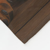 Doberman Puppy Herfst Delight Pompoen Fleece Deken (Hoek)