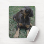 Doberman Puppy mousepad Muismat (Met muis)