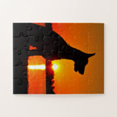 Doberman Puzzle Legpuzzel (Horizontaal)