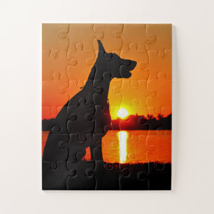 Doberman Puzzle Legpuzzel