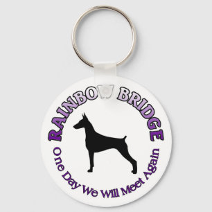 DOBERMAN RAINBOW BRIDGE SLEUTELHANGER
