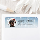 Doberman retouradreslabels etiket (Insitu)