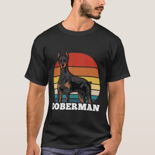 Doberman Retro 625 T-shirt (Voorkant)