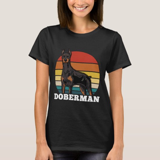Doberman Retro 625 T-shirt (Voorkant)