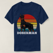 Doberman Retro T-shirt (Design voorkant)