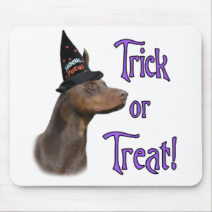 Doberman rode truc muismat