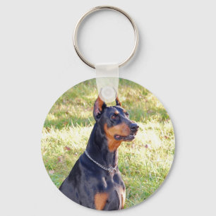 Doberman Sleutelhanger