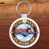 Doberman. Sleutelhanger (Voorkant)