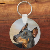 Doberman Sleutelhanger (Voorkant)