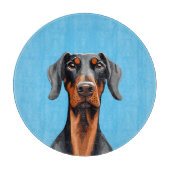 Doberman Snijplank (Voorkant)