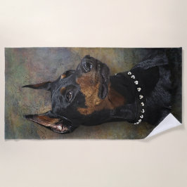 Doberman Strandlaken