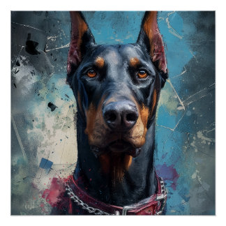 Doberman – Strength and Loyalty Perfect Poster