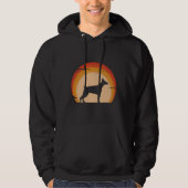 Doberman Sunset 99 Hoodie (Voorkant)