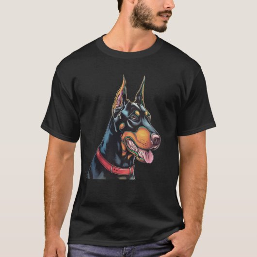 Doberman T-shirt (Voorkant)