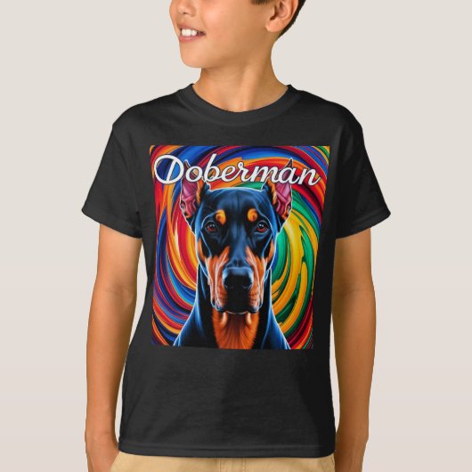 Doberman T-shirt (Voorkant)