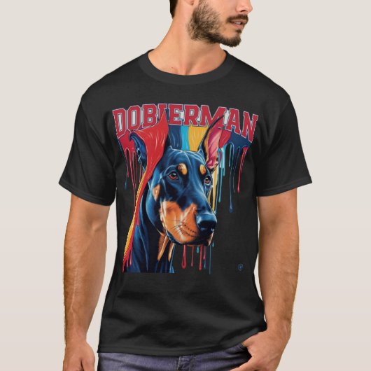 Doberman T-shirt (Voorkant)