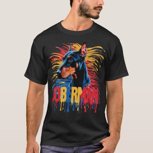 Doberman T-shirt (Voorkant)